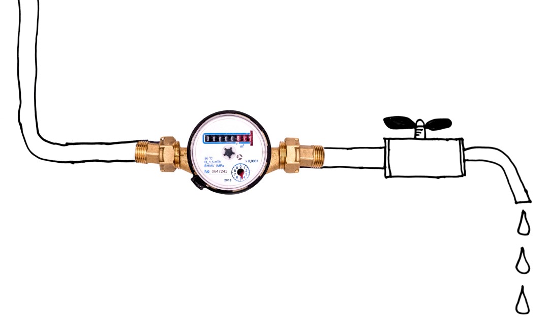 Water Pipe Painted Faucet Drip Device Metering T20 Onn4yr